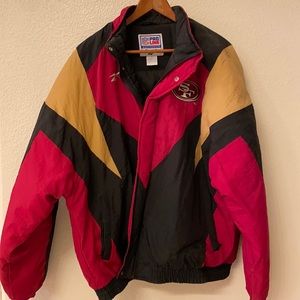 Vintage 49ers reebok jacket